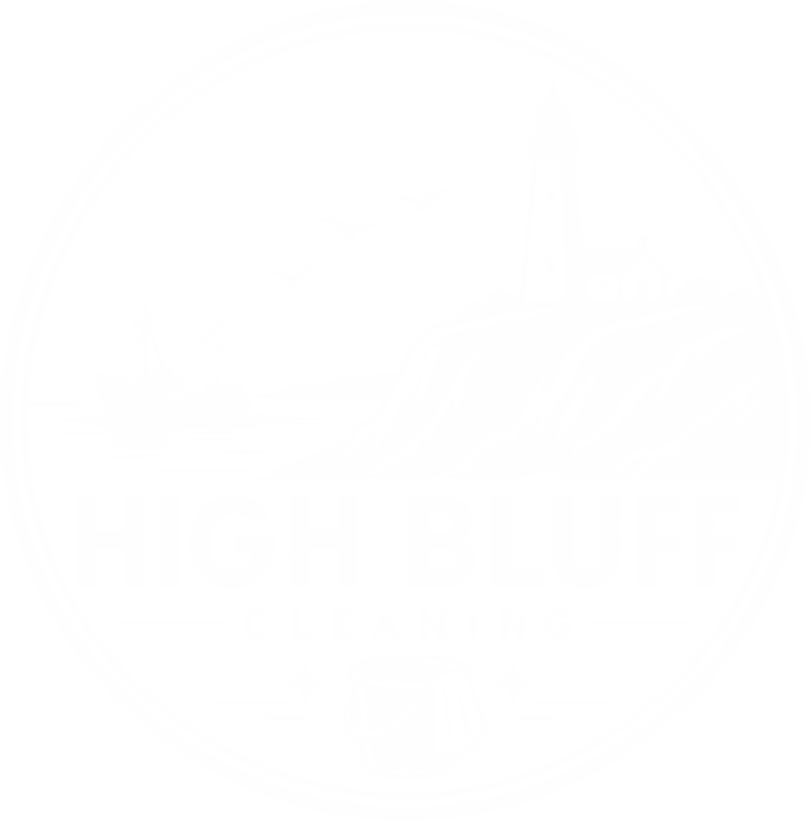 High Bluff Cleaning Logo